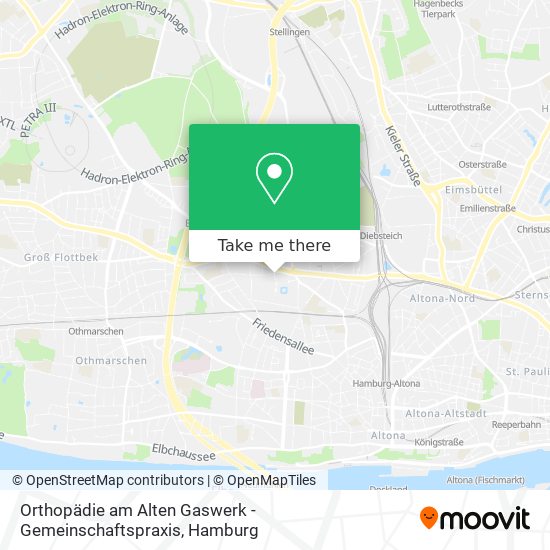 Orthopädie am Alten Gaswerk - Gemeinschaftspraxis map
