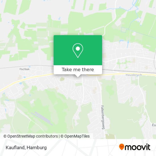 Kaufland map