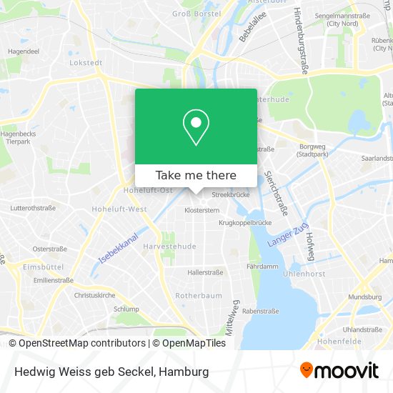 Hedwig Weiss geb Seckel map