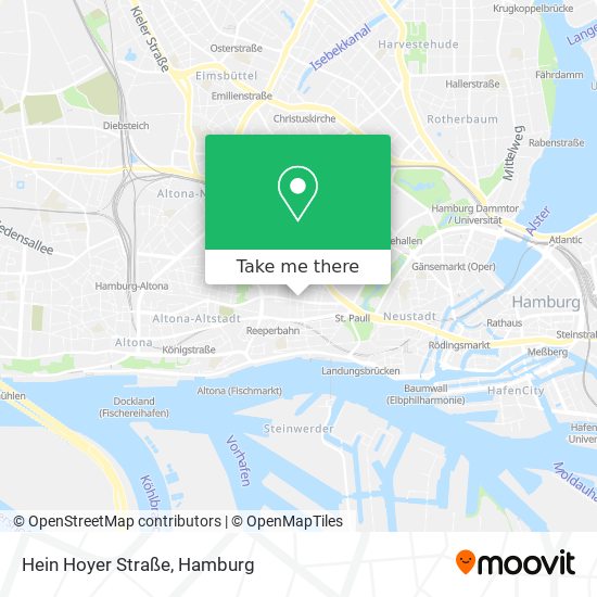 Карта Hein Hoyer Straße