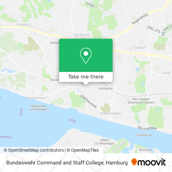 Карта Bundeswehr Command and Staff College