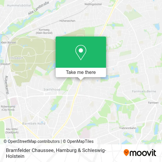 Bramfelder Chaussee map