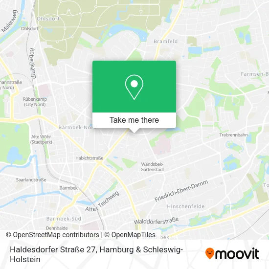 Карта Haldesdorfer Straße 27