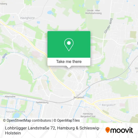 Карта Lohbrügger Landstraße 72