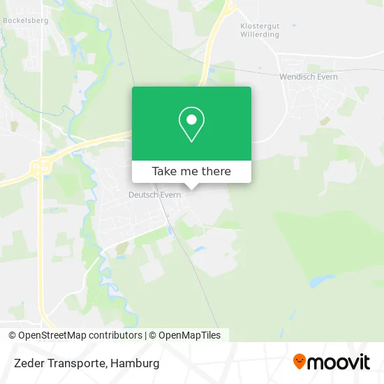 Карта Zeder Transporte