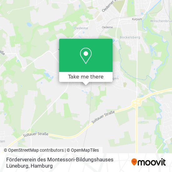 Карта Förderverein des Montessori-Bildungshauses Lüneburg