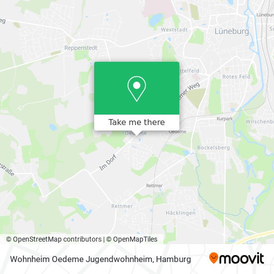 Wohnheim Oedeme Jugendwohnheim map