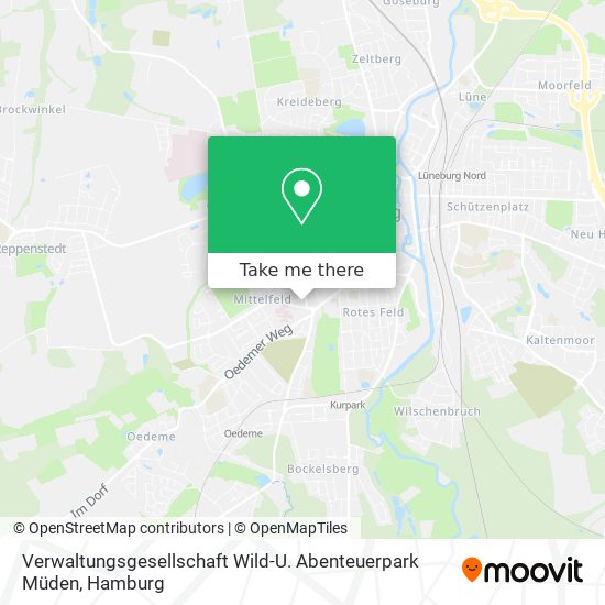 Verwaltungsgesellschaft Wild-U. Abenteuerpark Müden map