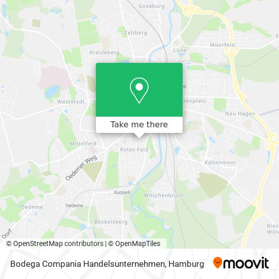 Bodega Compania Handelsunternehmen map
