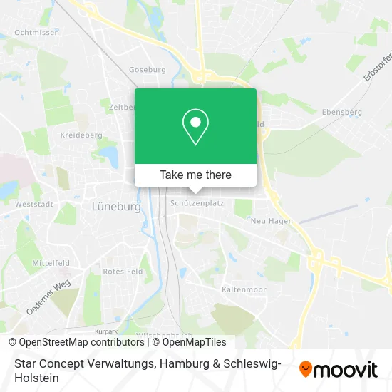 Карта Star Concept Verwaltungs