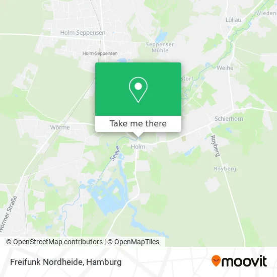 Карта Freifunk Nordheide