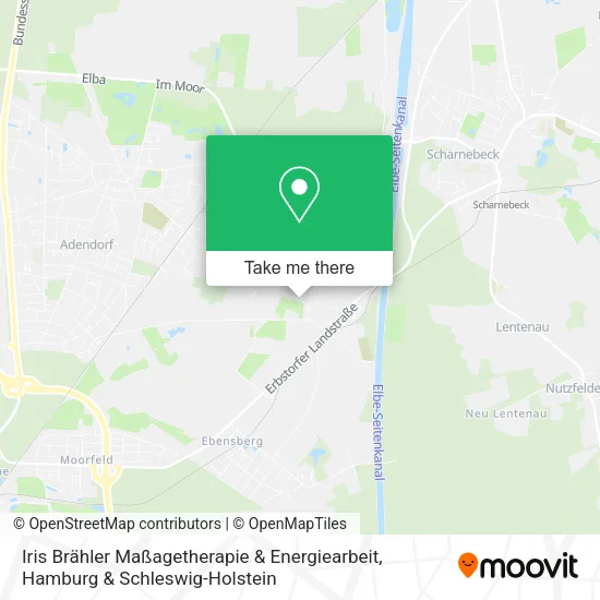 Карта Iris Brähler Maßagetherapie & Energiearbeit