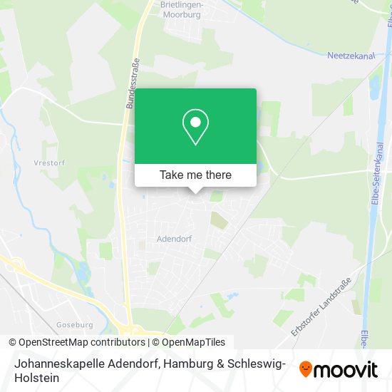 Johanneskapelle Adendorf map