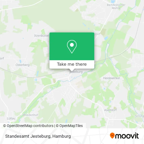 Карта Standesamt Jesteburg
