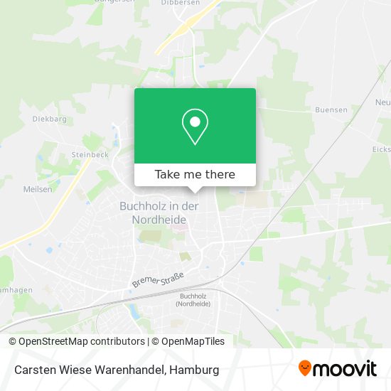 Carsten Wiese Warenhandel map