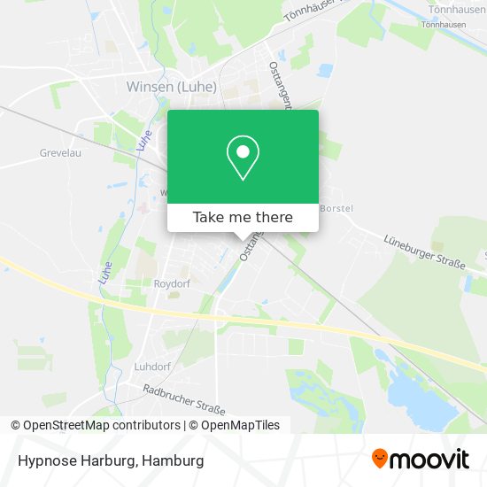 Hypnose Harburg map