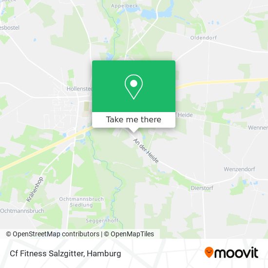 Cf Fitness Salzgitter map