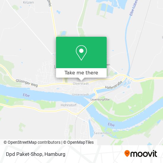 Dpd Paket-Shop map