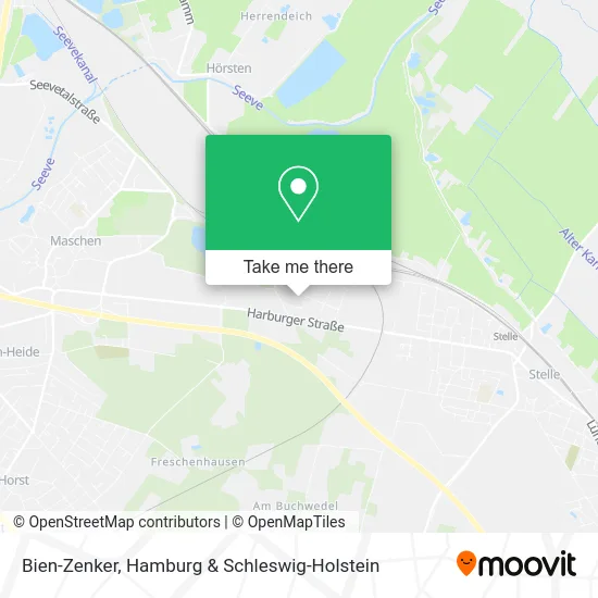 Карта Bien-Zenker