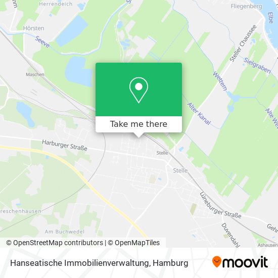 Hanseatische Immobilienverwaltung map