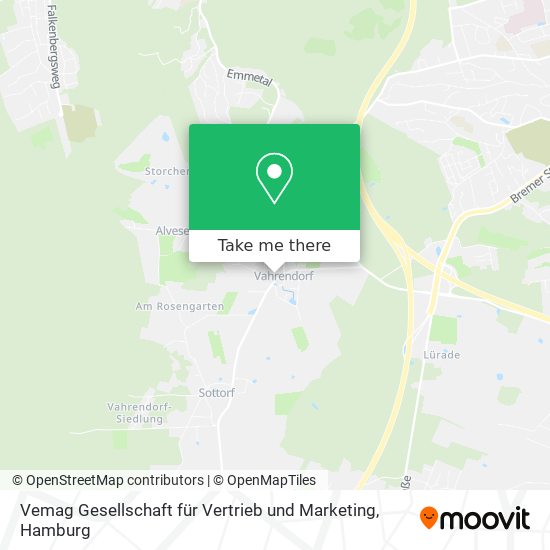 Vemag Gesellschaft für Vertrieb und Marketing map