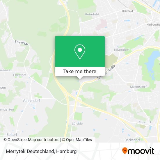 Карта Merrytek Deutschland