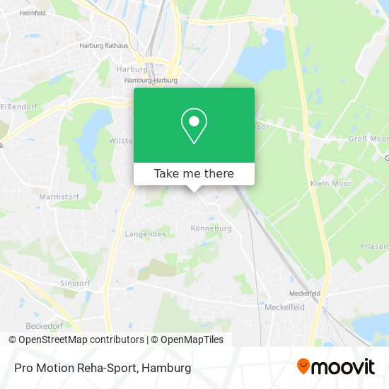 Pro Motion Reha-Sport map