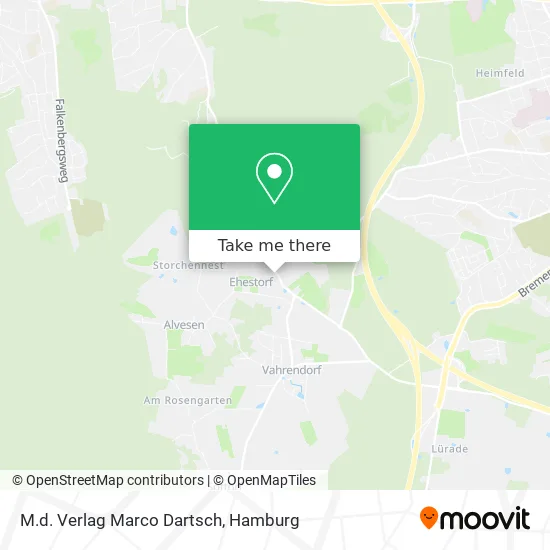 Карта M.d. Verlag Marco Dartsch