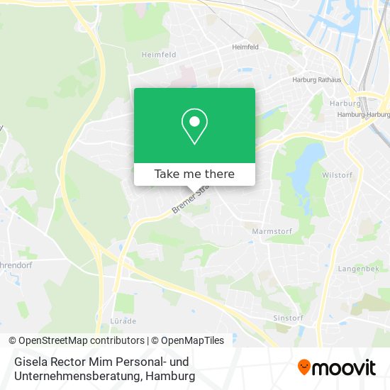 Gisela Rector Mim Personal- und Unternehmensberatung map