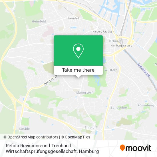 Refida Revisions-und Treuhand Wirtschaftsprüfungsgesellschaft map