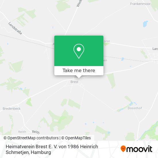 Heimatverein Brest E. V. von 1986 Heinrich Schmetjen map