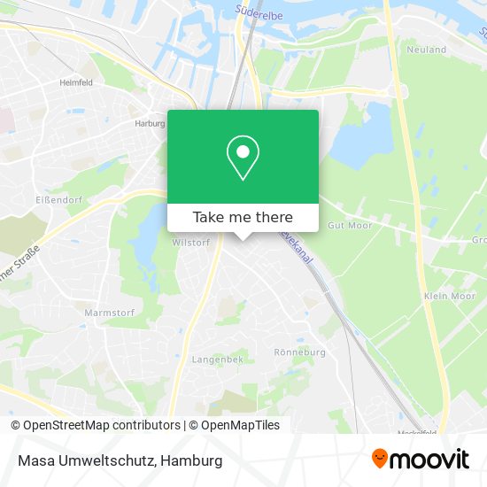 Masa Umweltschutz map