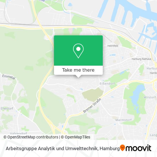 Arbeitsgruppe Analytik und Umwelttechnik map