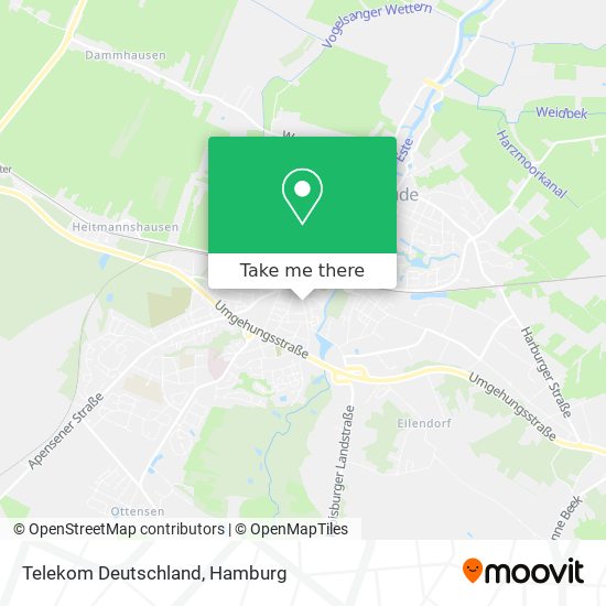 Telekom Deutschland map