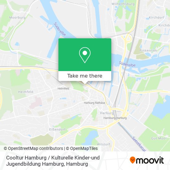 Cooltur Hamburg / Kulturelle Kinder-und Jugendbildung Hamburg map