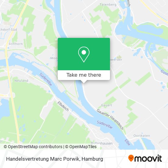 Handelsvertretung Marc Porwik map