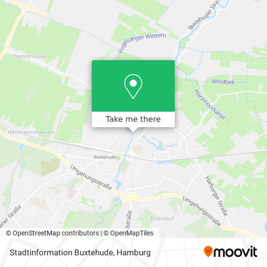 Карта Stadtinformation Buxtehude