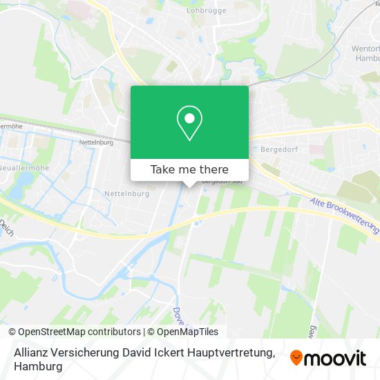 Allianz Versicherung David Ickert Hauptvertretung map