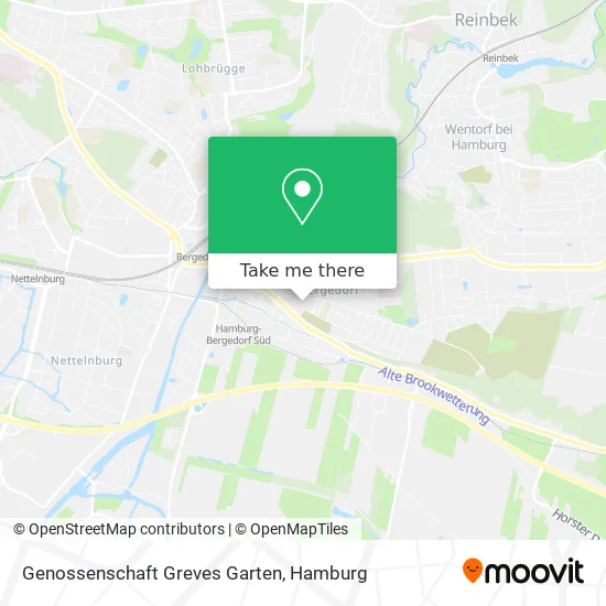 Карта Genossenschaft Greves Garten