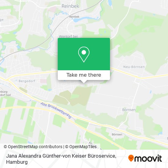 Jana Alexandra Günther-von Keiser Büroservice map