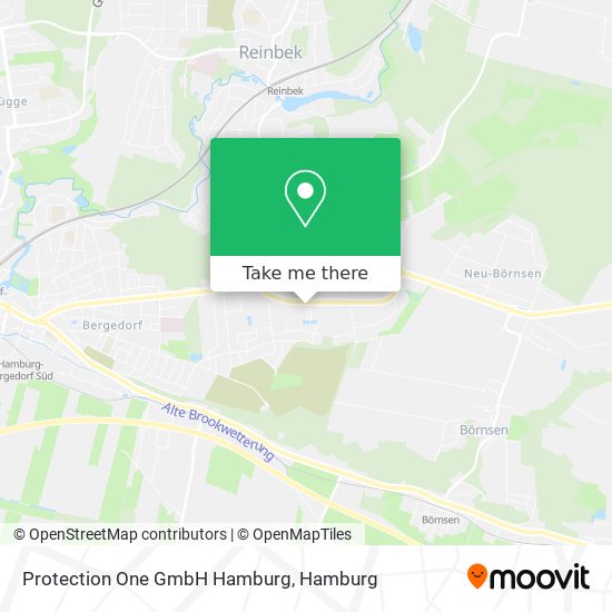 Карта Protection One GmbH Hamburg