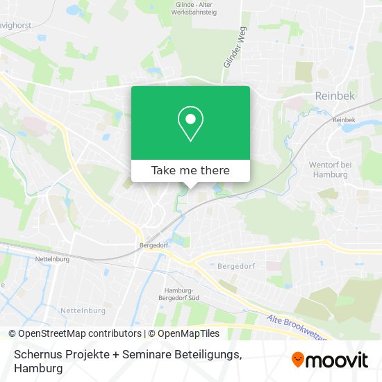 Schernus Projekte + Seminare Beteiligungs map
