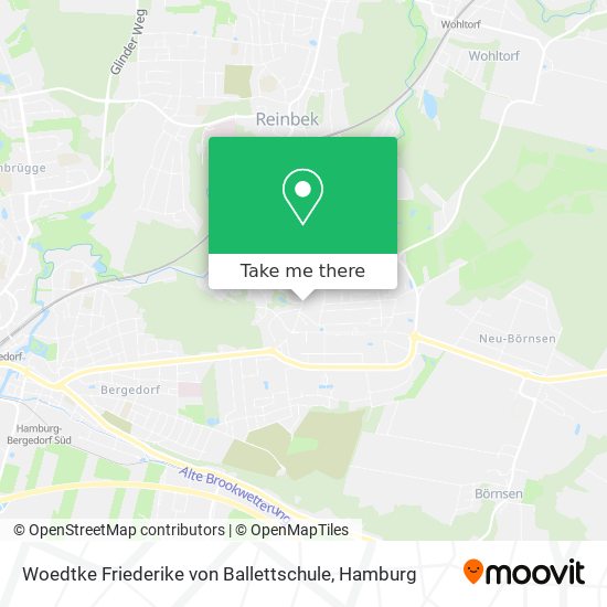 Woedtke Friederike von Ballettschule map