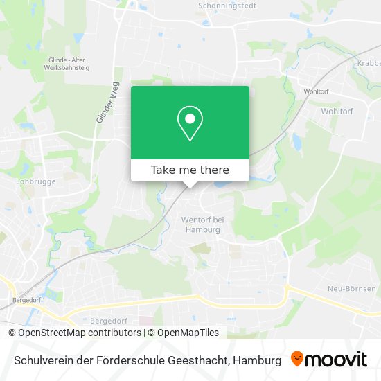 Schulverein der Förderschule Geesthacht map