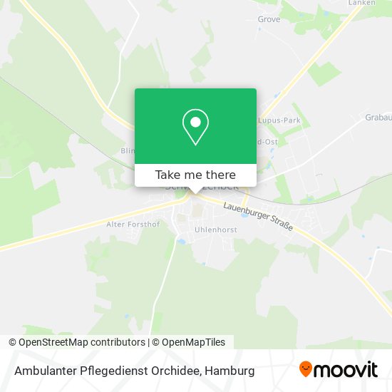 Ambulanter Pflegedienst Orchidee map