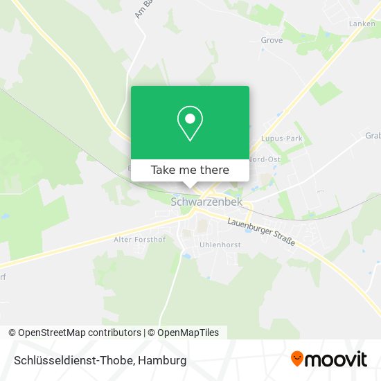 Schlüsseldienst-Thobe map