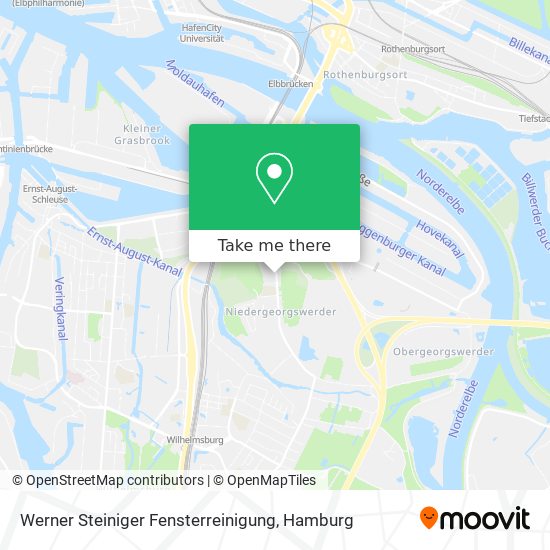 Werner Steiniger Fensterreinigung map