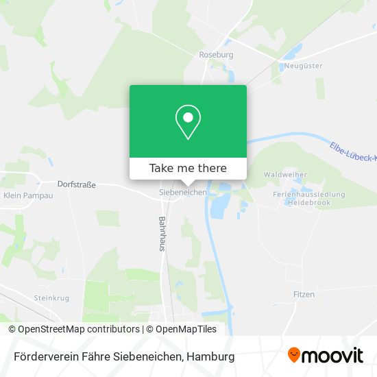 Карта Förderverein Fähre Siebeneichen