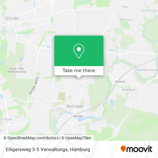 Elligersweg 3-5 Verwaltungs map
