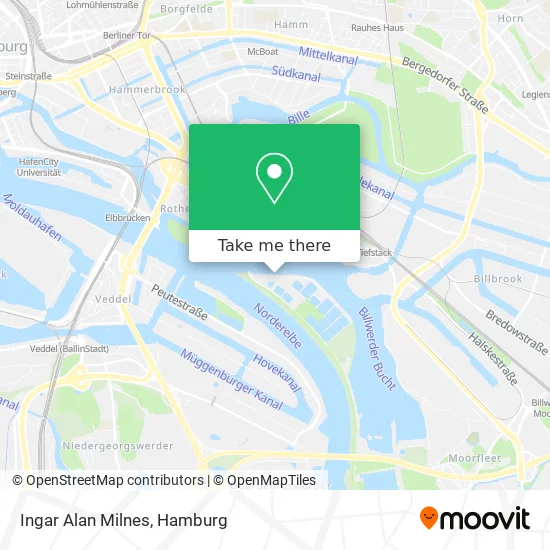 Карта Ingar Alan Milnes